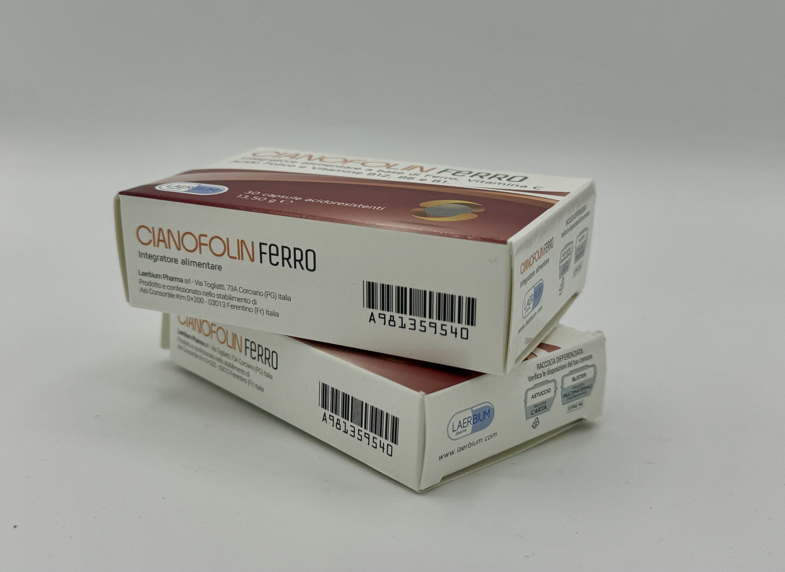 Cianofolin FeRRO cambia packaging