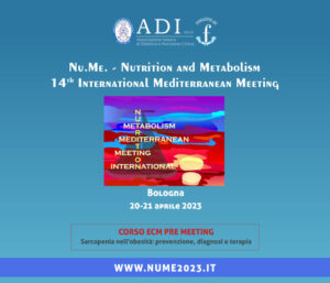 20-21 Aprile, Bologna: Nutrition and Metabolism